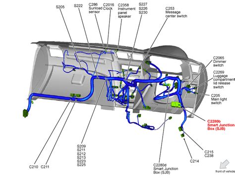 smart junction box location for 2008 ford escape|Ford Escape .